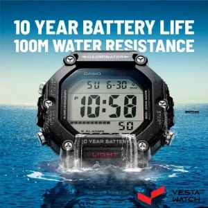 ساعت مچی مردانه کاسیو CASIO مدل AE-1600H-1AVDF