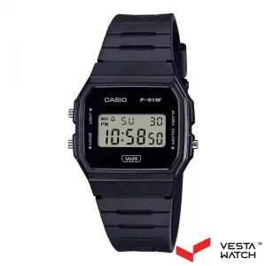 ساعت مچی مردانه و زنانه کاسیو CASIO مدل F-91WB-1ADF