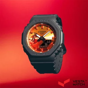 ساعت مچی مردانه جی شاک G-SHOCK مدل GA-2100FL-8ADR