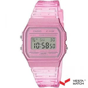ساعت مچی زنانه کاسیو CASIO مدل F-91WS-4