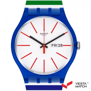 ساعت مچی مردانه و زنانه سواچ SWATCH مدل SUON715