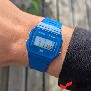 ساعت مچی کاسیو CASIO مدل F-91WB-2A1DF