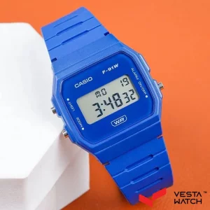 ساعت مچی کاسیو CASIO مدل F-91WB-2A1DF