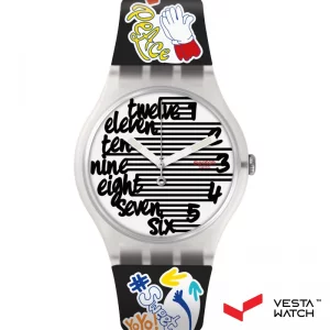 ساعت مچی مردانه و زنانه سواچ SWATCH مدل SUOW157