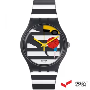 ساعت مچی مردانه و زنانه سواچ SWATCH مدل SUOM108