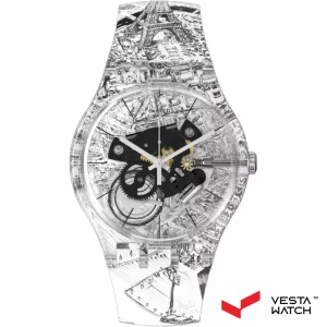 ساعت مچی مردانه و زنانه سواچ SWATCH مدل SUOK144-038