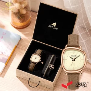 ساعت مچی زنانه جولیوس JULIUS مدل JA-1436B به همراه دستبند