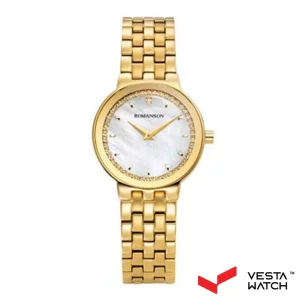 ساعت مچی زنانه رومانسون ROMANSONمدل RM4BS503KLGGA11G-W
