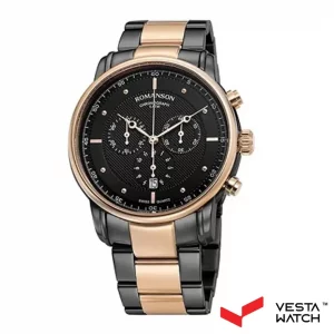ساعت مچی مردانه رومانسون ROMANSONمدل TM3BS011HMKKA36R-BK