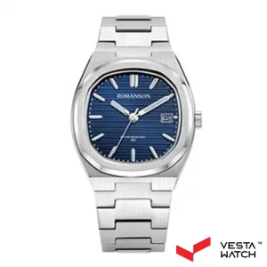 ساعت مچی مردانه رومانسون ROMANSONمدل TM3BS008MMWWAN2W-BL