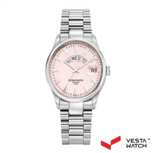 ساعت مچی مردانه رومانسون ROMANSONمدل TM3BS007FMWWAE2W-PINK