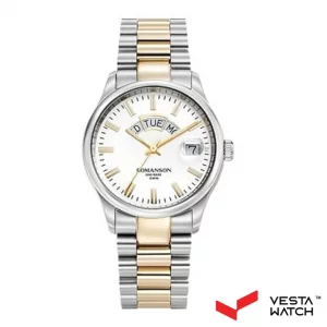 ساعت مچی مردانه رومانسون ROMANSONمدل TM3BS007FMCWA11G-W