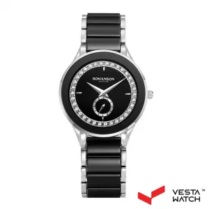 ساعت مچی زنانه رومانسون ROMANSONمدل TM2B74CLBWA32W-BK