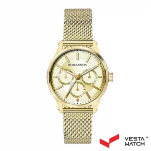 ساعت مچی زنانه رومانسون ROMANSONمدل TM0B10FLGGA81G-G