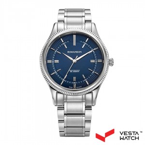 ساعت مچی مردانه رومانسون ROMANSONمدل CA4BS002MMWWA42W-BL