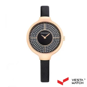 ساعت مچی زنانه رومانسون ROMANSONمدل RL0B13LLBRA36R-BK