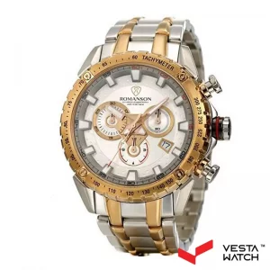 ساعت مچی مردانه رومانسون ROMANSONمدل AM1210HM1JAS6R-W