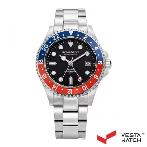 ساعت مچی مردانه رومانسون ROMANSONمدل AM0005HMWWA32W-BK