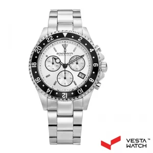 ساعت مچی مردانه رومانسون ROMANSONمدل AM0005HMWWA15B-W