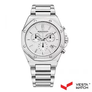 ساعت مچی مردانه رومانسون ROMANSONمدل AM0003HMWWA12W-W
