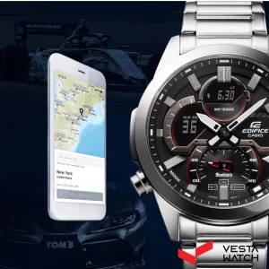 ساعت مچی مردانه کاسیو ادیفایس CASIO EDIFICE مدل ECB-30D-1ADF