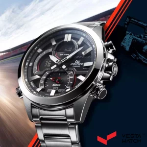 ساعت مچی مردانه کاسیو ادیفایس CASIO EDIFICE مدل ECB-30D-1ADF