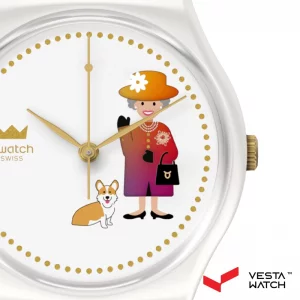 ساعت مچی زنانه سواچ SWATCH مدل GZ711