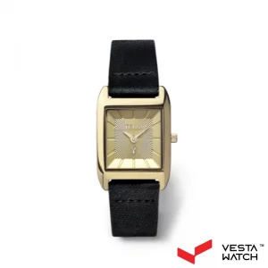 ساعت مچی زنانه تریوا TRIWA مدل Power Gold BLACK Super Slim