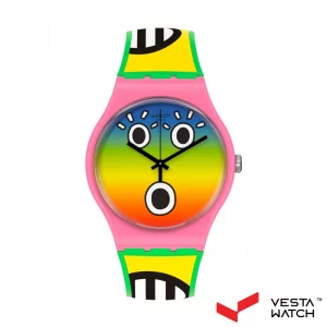 ساعت مچی مردانه و زنانه سواچ SWATCH مدل SUOZ324S