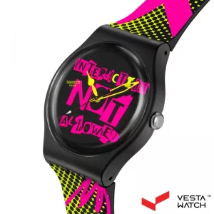 ساعت مچی مردانه و زنانه سواچ SWATCH مدل SO32B121