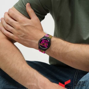 ساعت مچی مردانه و زنانه سواچ SWATCH مدل SO32B121