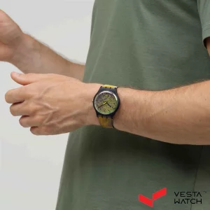 ساعت مچی مردانه و زنانه سواچ SWATCH مدل SO29Z402