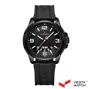 ساعت مچی مردانه نیوی فورس NAVI FORCE مدل  NF9215 B/W/B
