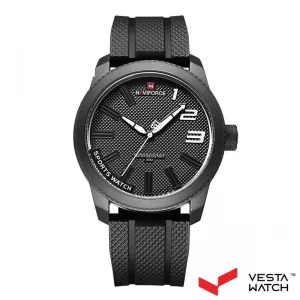 ساعت مچی مردانه نیوی فورس NAVI FORCE مدل NF9202 B/W/B