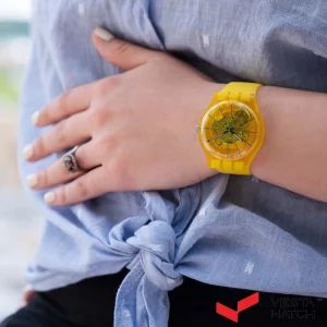 ساعت مچی مردانه و زنانه سواچ SWATCH مدل suoj108