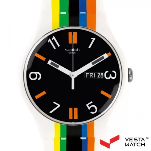 ساعت مچی زنانه سواچ SWATCH مدل SUOW708