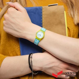 ساعت مچی زنانه سواچ SWATCH مدل lj112