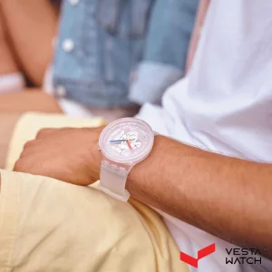ساعت مچی مردانه و زنانه سواچ SWATCH مدل so27e100