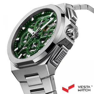 ساعت مچی مردانه ژاک فیلیپ JACQUES PHILIPPE مدل JPAGC6413X6GRN