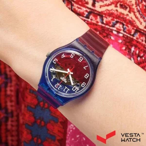 ساعت مچی زنانه سواچ SWATCH مدل GN275