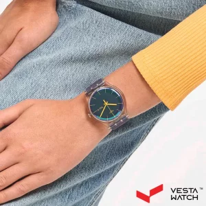 ساعت مچی مردانه و زنانه سواچ SWATCH مدل SUOK712