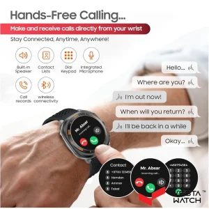 ساعت مچی هوشمند سوئیس میلیتاری SWISS MILITARY مدل SM-WCH-DOM7-SILF-BLUS