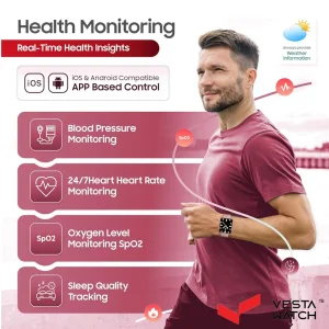 ساعت مچی هوشمند سوئیس میلیتاری SWISS MILITARY مدل SM-WCH-ALPS4-RGLDF-PNKSS