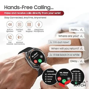 ساعت مچی هوشمند سوئیس میلیتاری SWISS MILITARY مدل  SM-WCH-DOM7-GUNF-BLKS