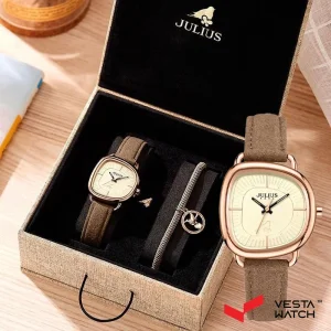 ساعت مچی زنانه جولیوس JULIUS مدل JA-1436B به همراه دستبند