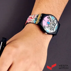 ساعت مچی مردانه و زنانه سواچ SWATCH مدل SUOZ334