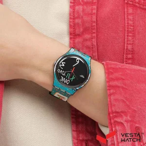 ساعت مچی مردانه و زنانه سواچ SWATCH مدل SUOZ356