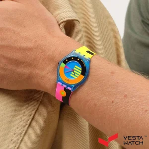 ساعت مچی مردانه و زنانه سواچ SWATCH مدل SS08S101