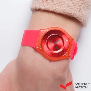 ساعت مچی زنانه سواچ SWATCH مدل SS08R100