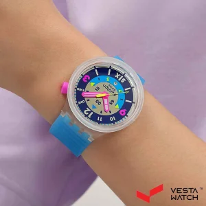 ساعت مچی مردانه و زنانه سواچ SWATCH مدل SB01K400